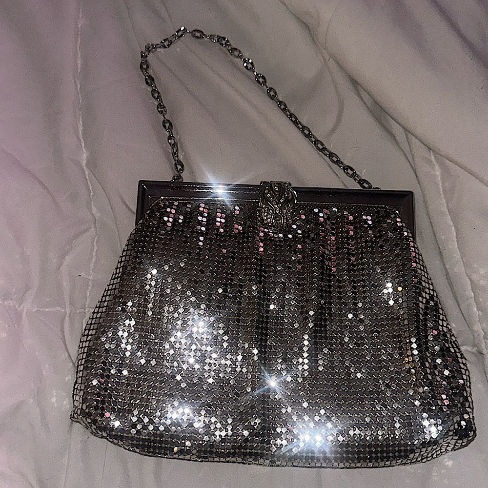 Whiting & Davis mesh vintage bag 2983 silver
